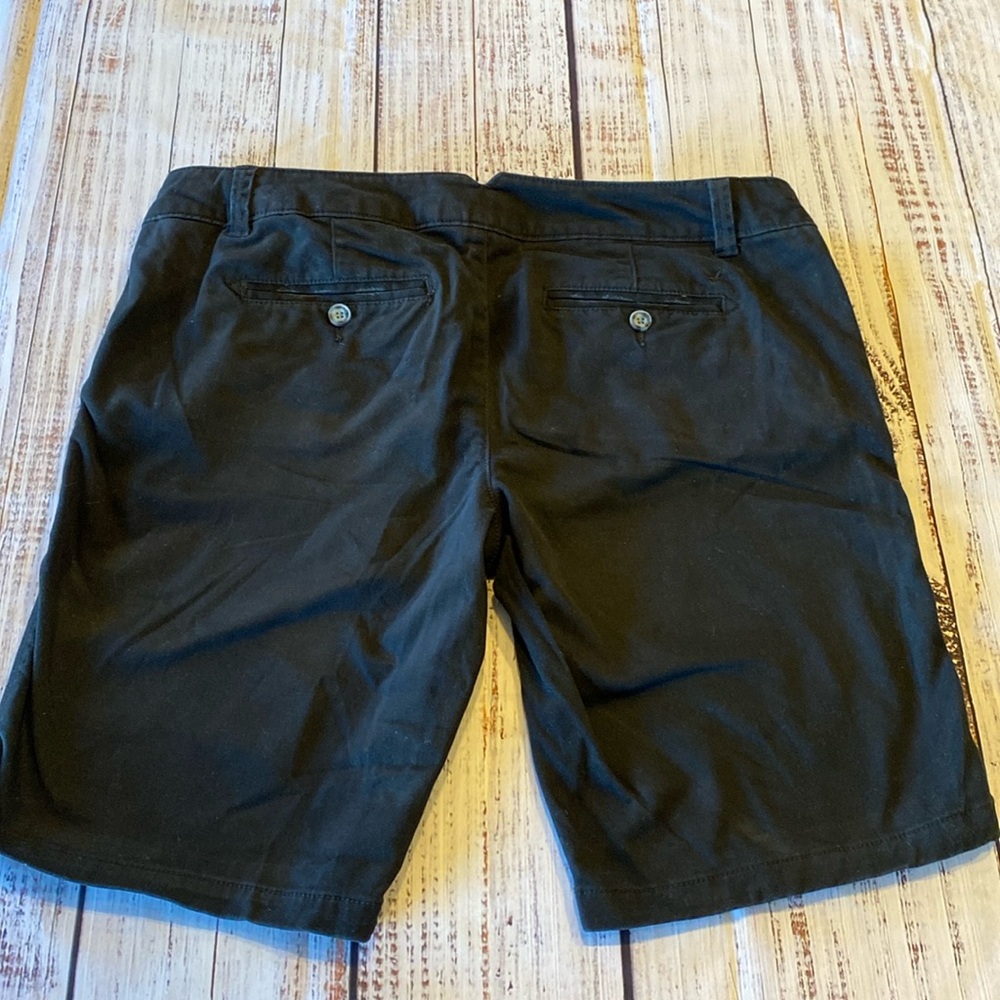 American Eagle black shorts size 12
